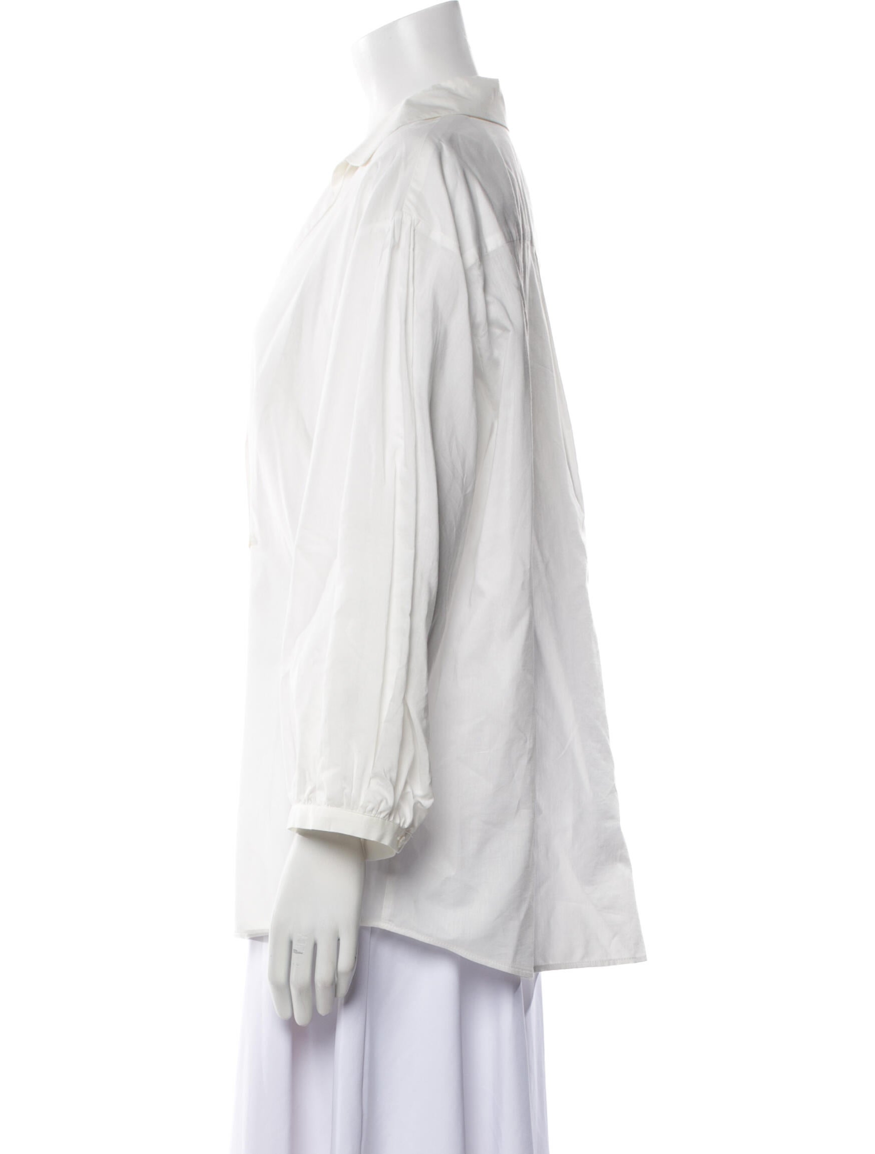 Weekend Max Mara V-Neck Long Sleeve Blouse