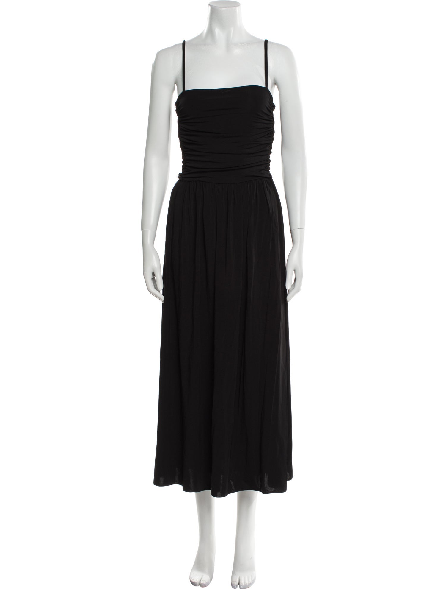 Weekend Max Mara Square Neckline Midi Length Dress