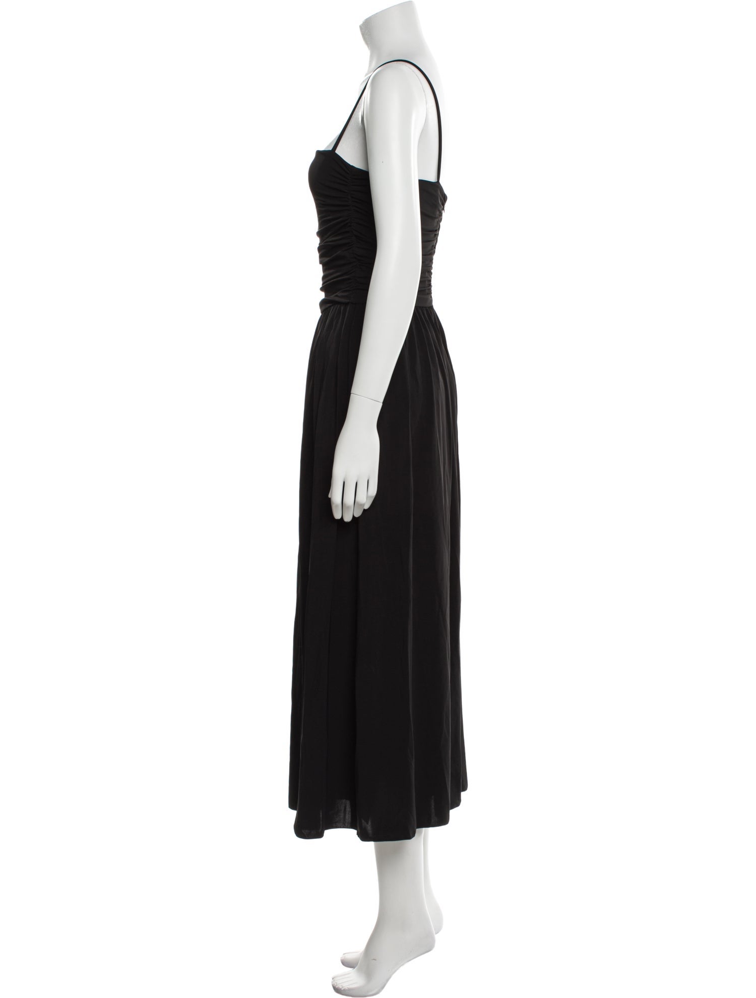 Weekend Max Mara Square Neckline Midi Length Dress