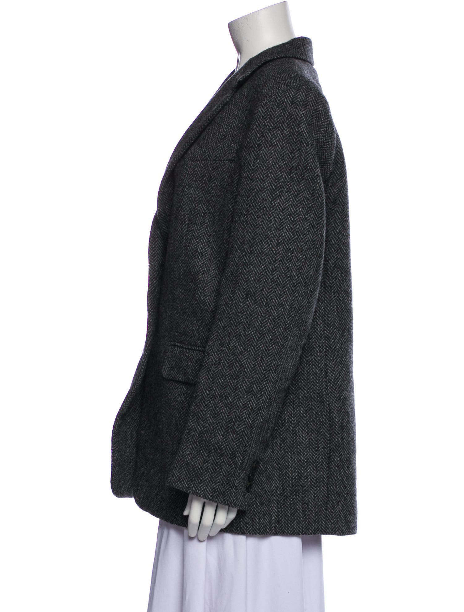 Weekend Max Mara Virgin Wool Printed Blazer