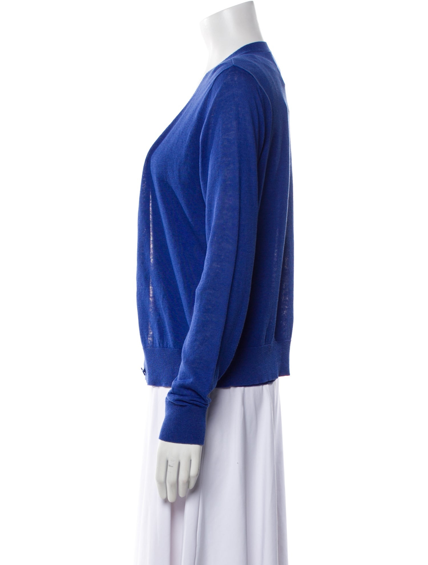 Weekend Max Mara Silk V-Neck Blouse w/ Tags