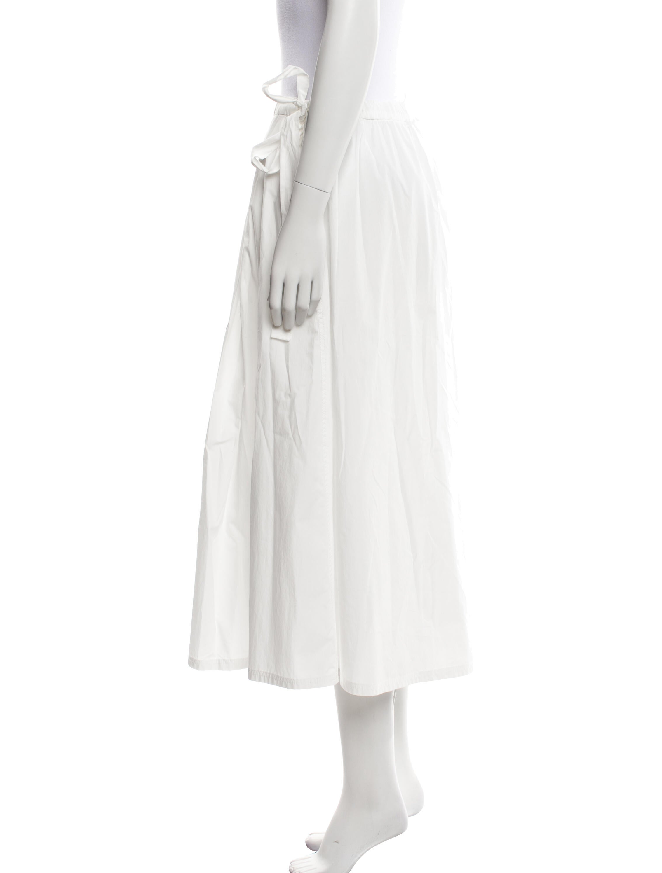 Weekend Max Mara Pleated Accents Midi Length Skirt w/ Tags