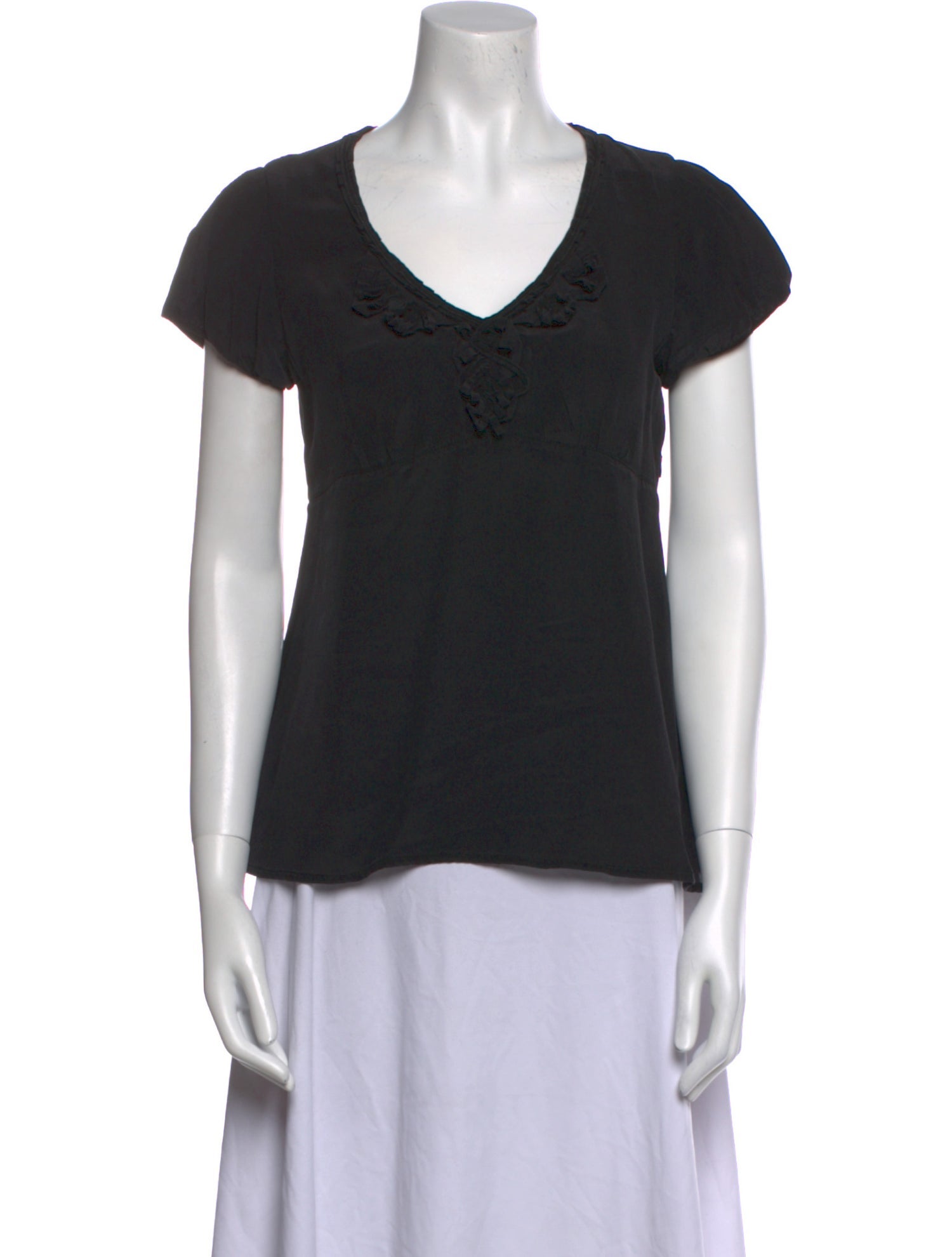 Weekend Max Mara V-Neck Short Sleeve T-Shirt