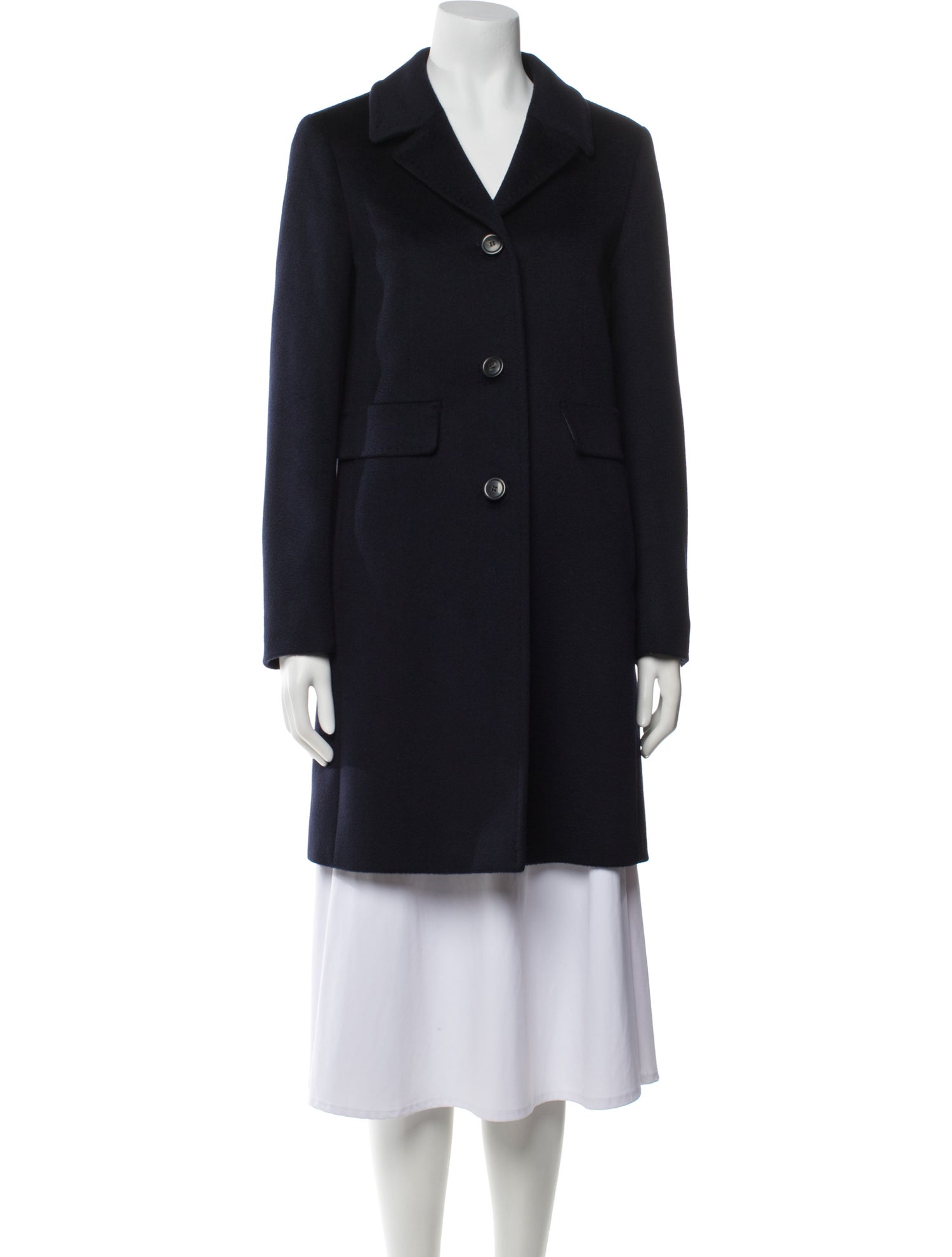 Weekend Max Mara Virgin Wool Peacoat