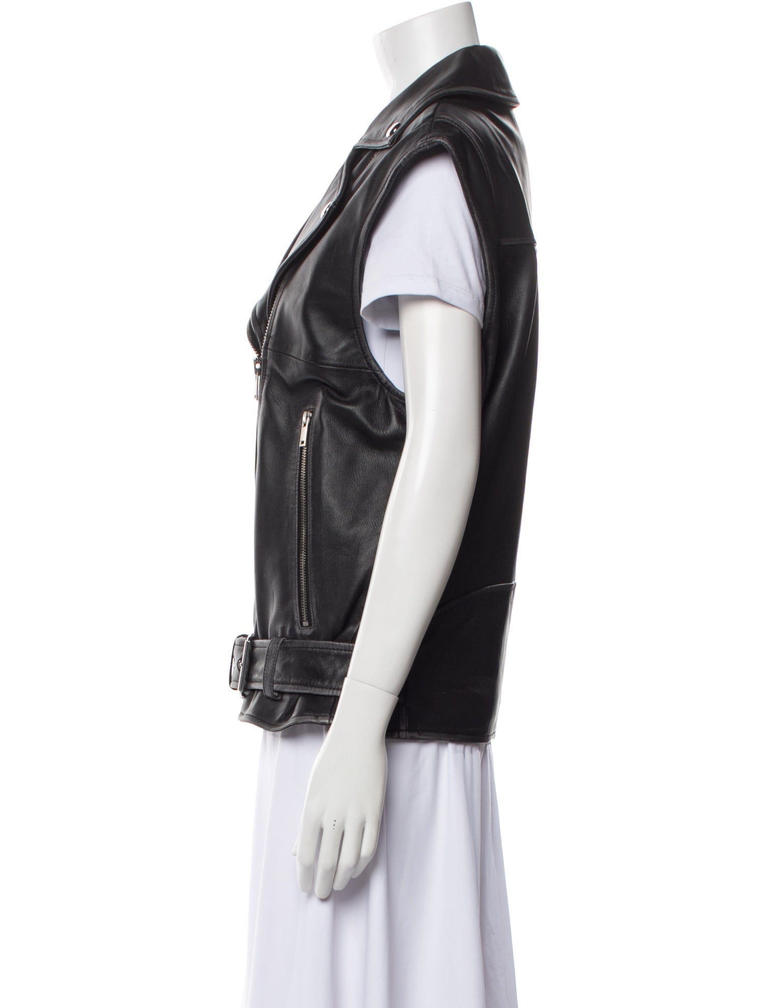 Weekend Max Mara Lamb Leather Vest