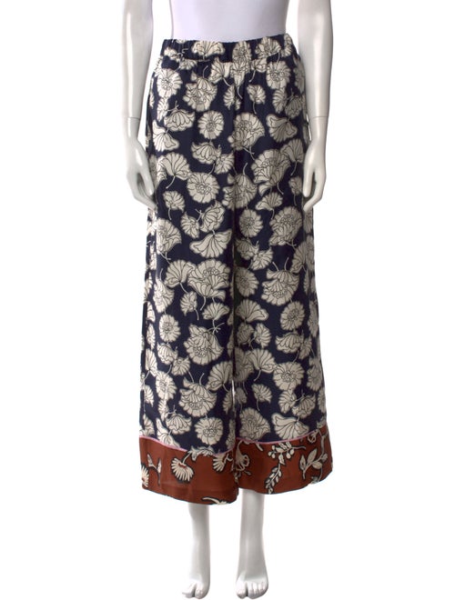 Weekend Max Mara Silk Wide Leg Pants