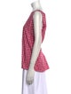 Weekend Max Mara Printed Bateau Neckline Tunic