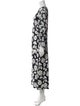 Weekend Max Mara Floral Print Long Dress