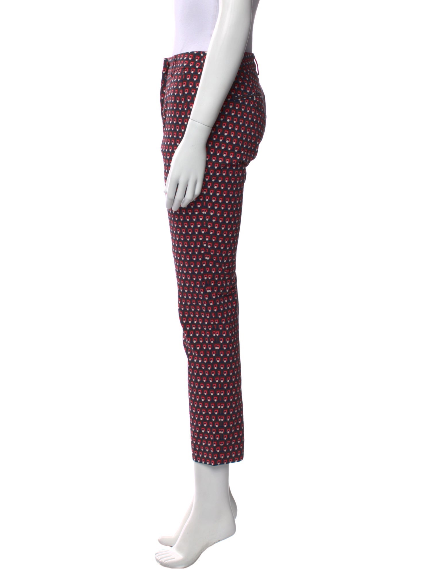 Weekend Max Mara Printed Straight Leg Pants w/ Tags