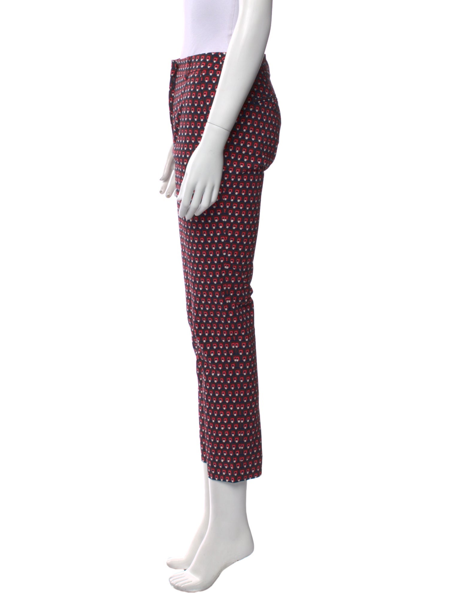 Weekend Max Mara Printed Straight Leg Pants
