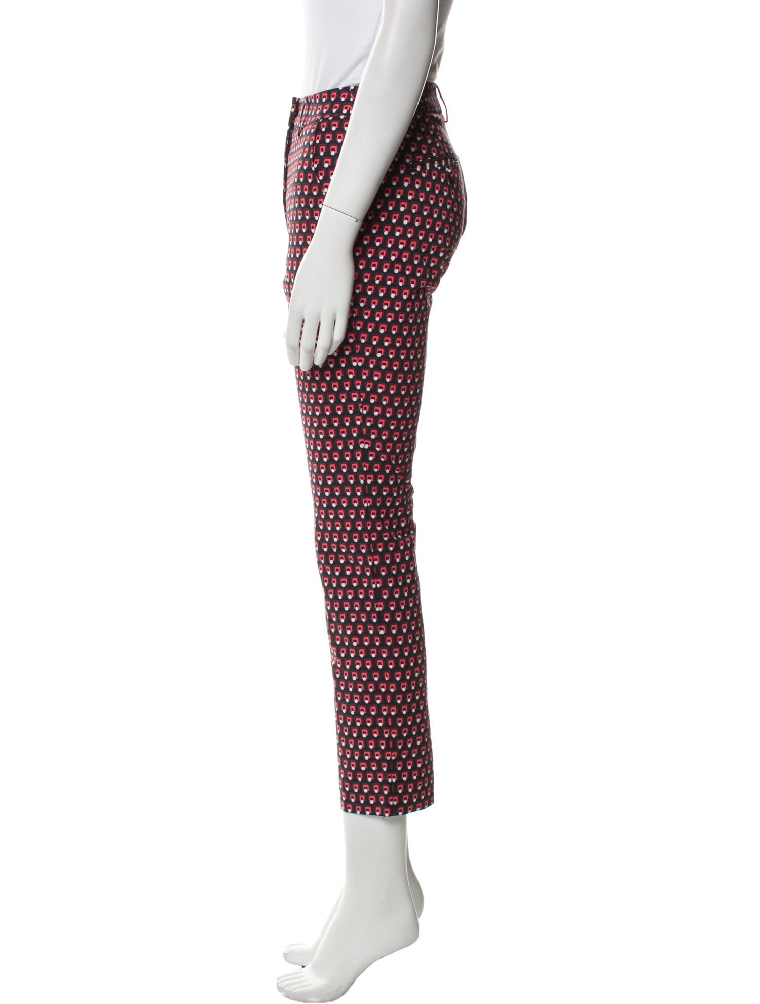 Weekend Max Mara Printed Straight Leg Pants w/ Tags