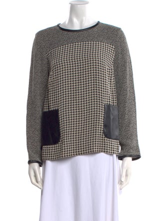 Weekend Max Mara Printed Crew Neck Sweatshirt