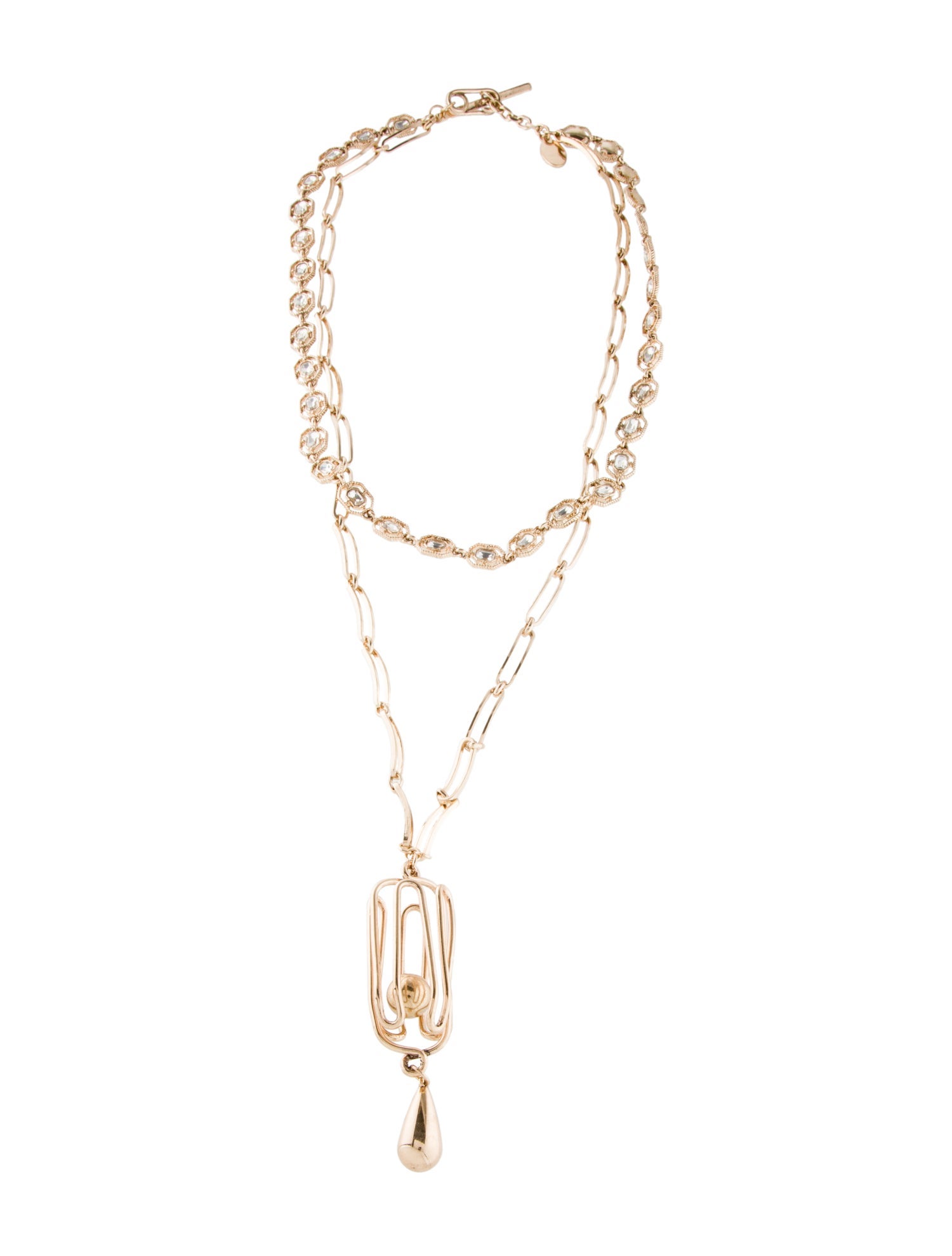 Weekend Max Mara Crystal Origine Multistrand Necklace