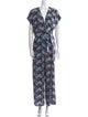 Weekend Max Mara Silk Printed Jumpsuit