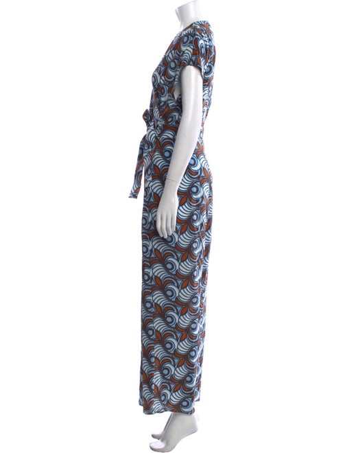 Weekend Max Mara Silk Printed Jumpsuit
