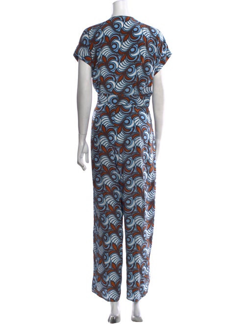 Weekend Max Mara Silk Printed Jumpsuit