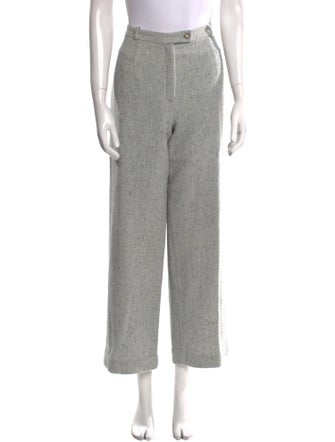 Weekend Max Mara Virgin Wool Wide Leg Pants