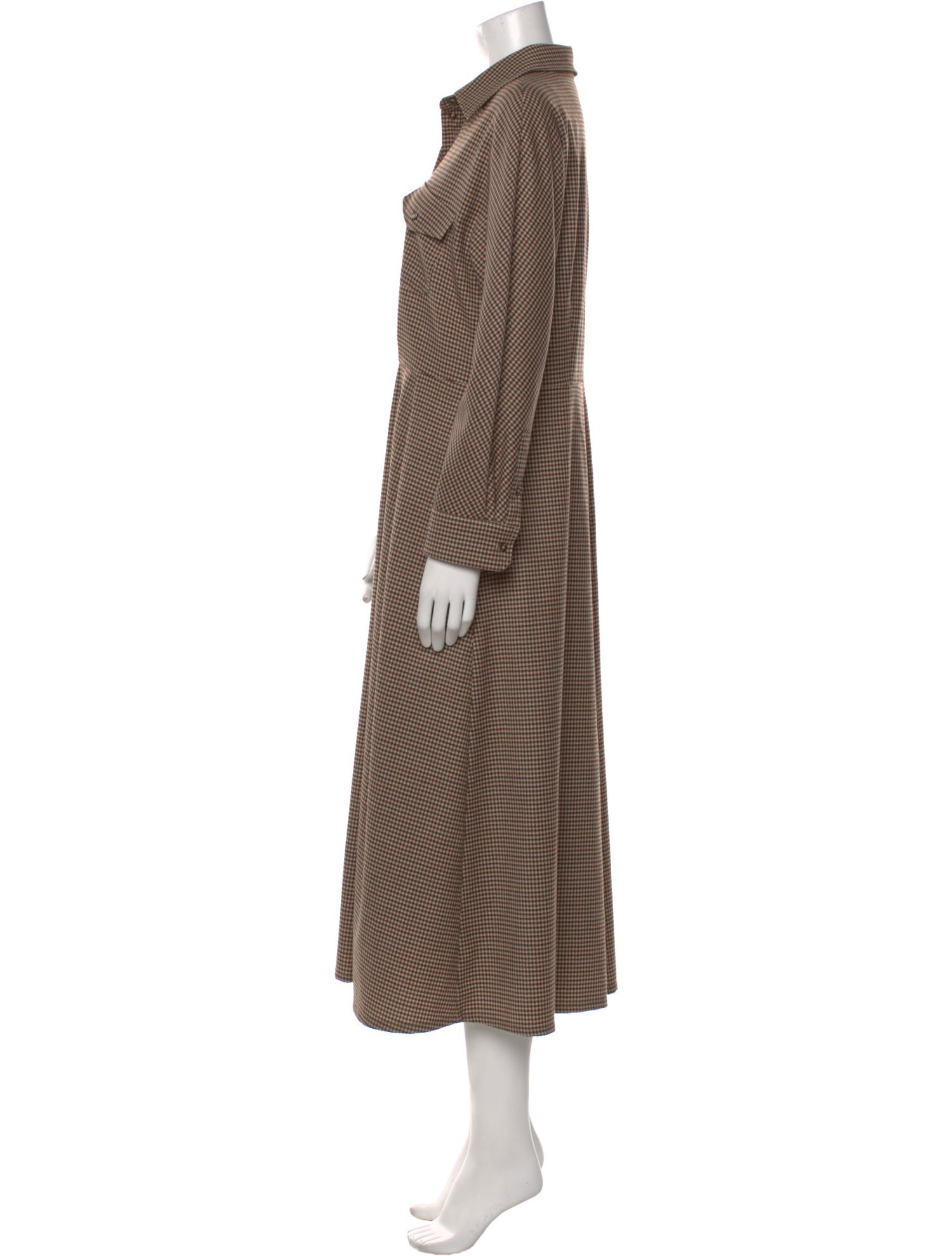 Weekend Max Mara Virgin Wool Long Dress