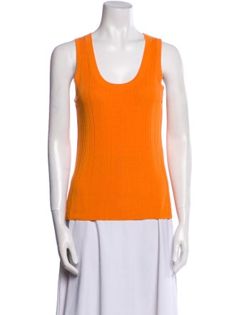 Weekend Max Mara Scoop Neck Sleeveless Top
