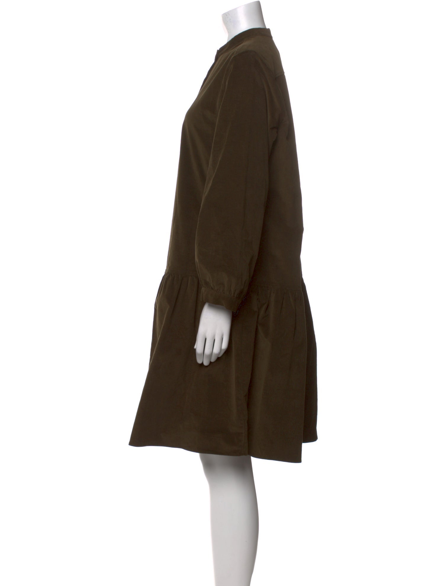 Weekend Max Mara Mock Neck Knee-Length Dress