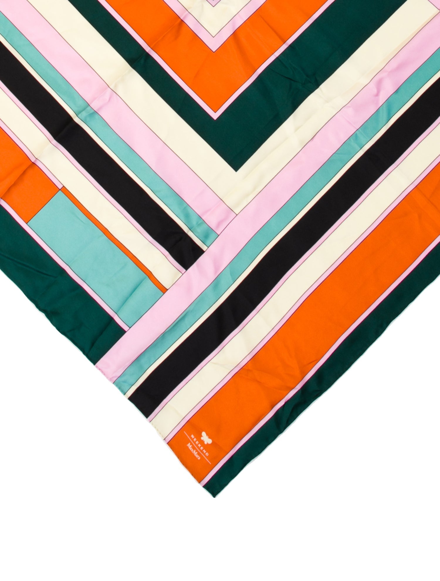 Weekend Max Mara Silk Striped Scarf