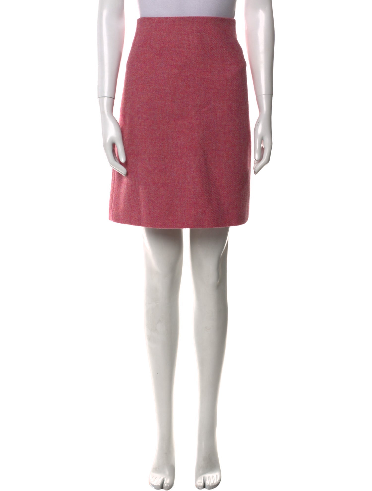 Weekend Max Mara Virgin Wool Knee-Length Skirt