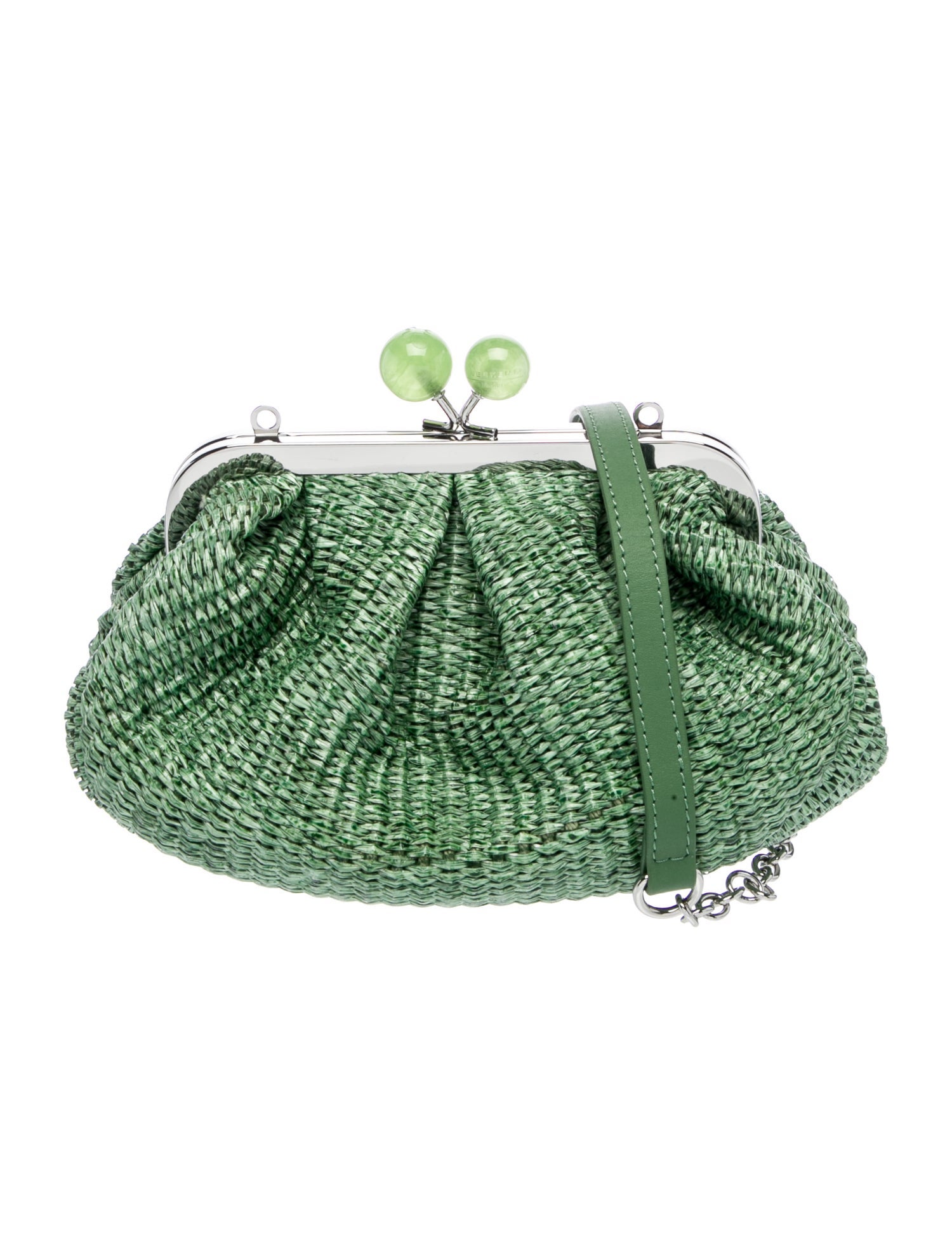 Weekend Max Mara Straw Evening Bag