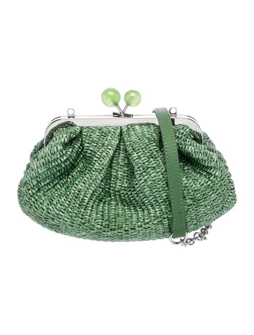 Weekend Max Mara Straw Evening Bag