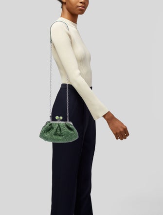 Weekend Max Mara Straw Evening Bag