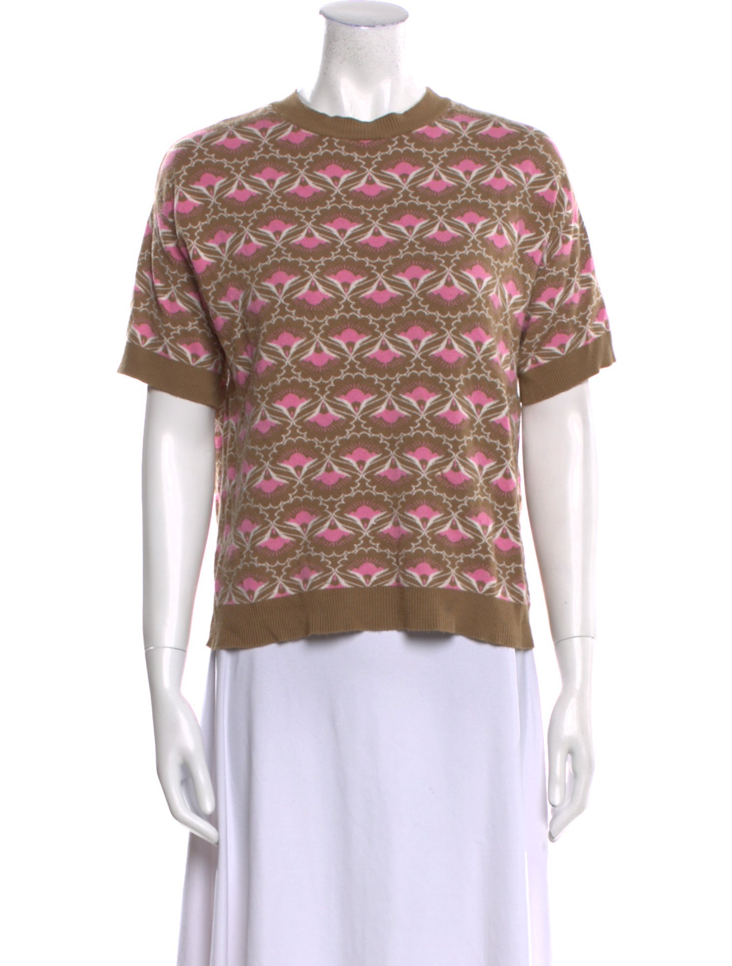 Weekend Max Mara Printed Crew Neck T-Shirt