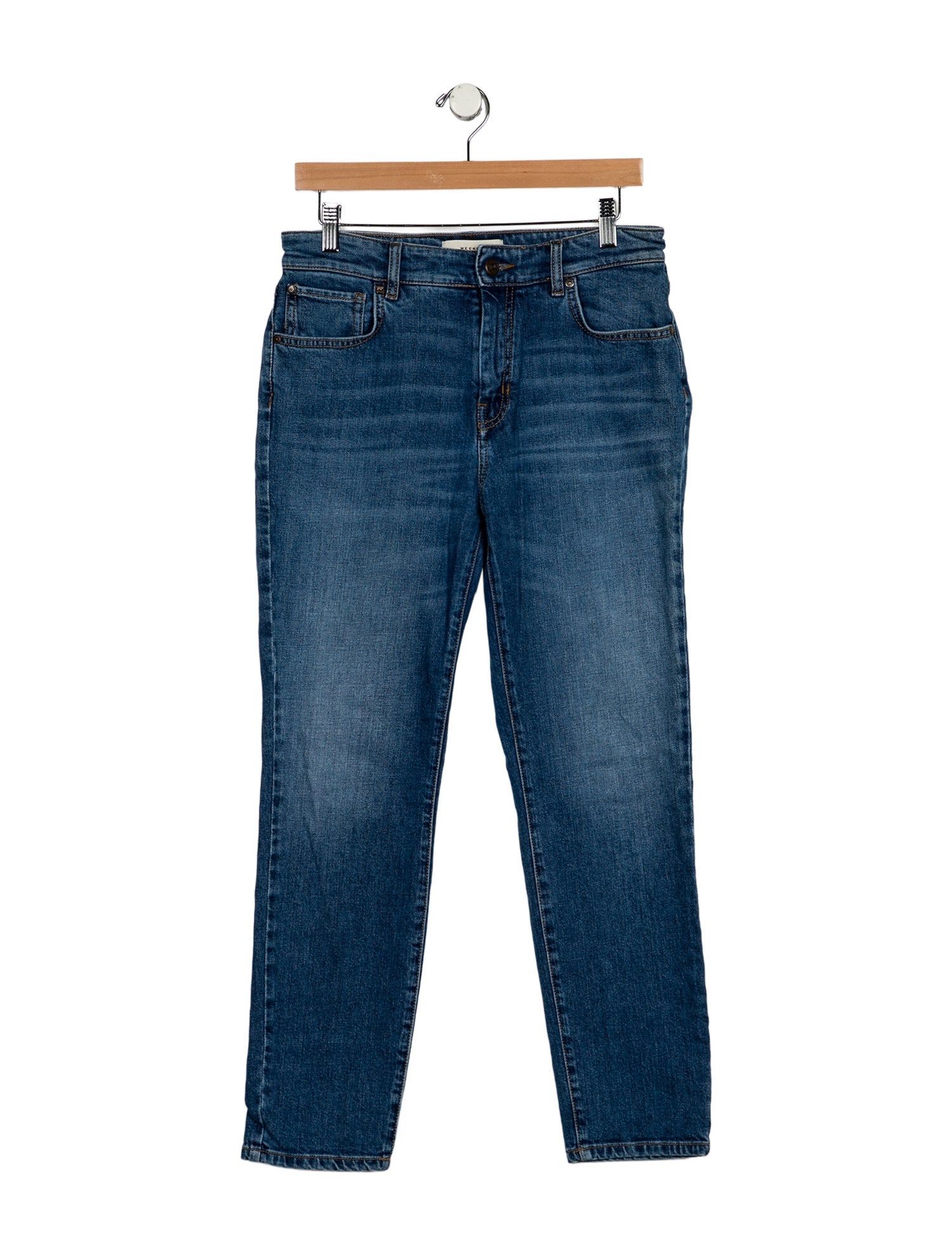 Weekend Max Mara Mid-Rise Straight Leg Jeans
