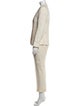 Weekend Max Mara Linen Tassel Accents Pantsuit