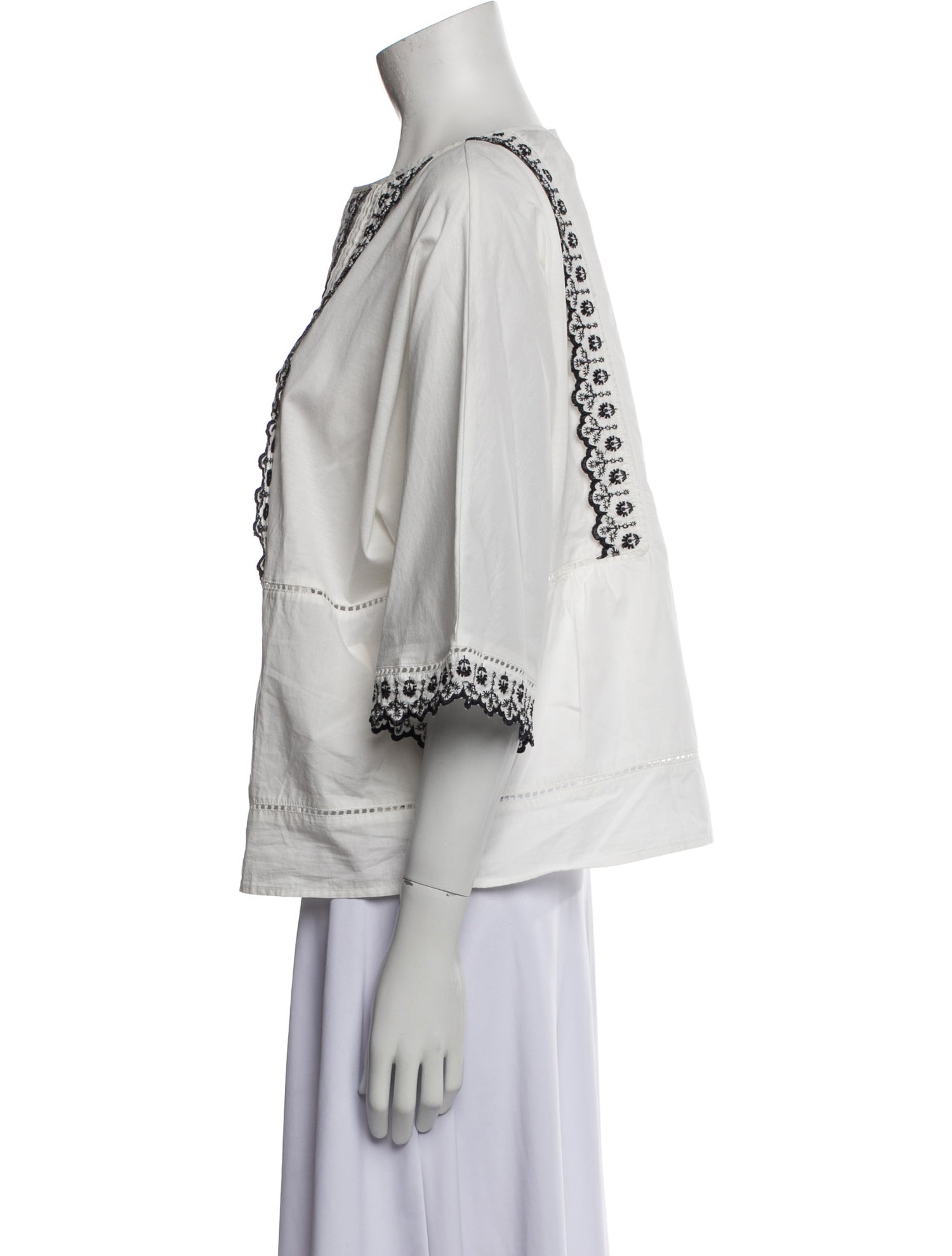 Weekend Max Mara Bateau Neckline Three-Quarter Sleeve Tunic