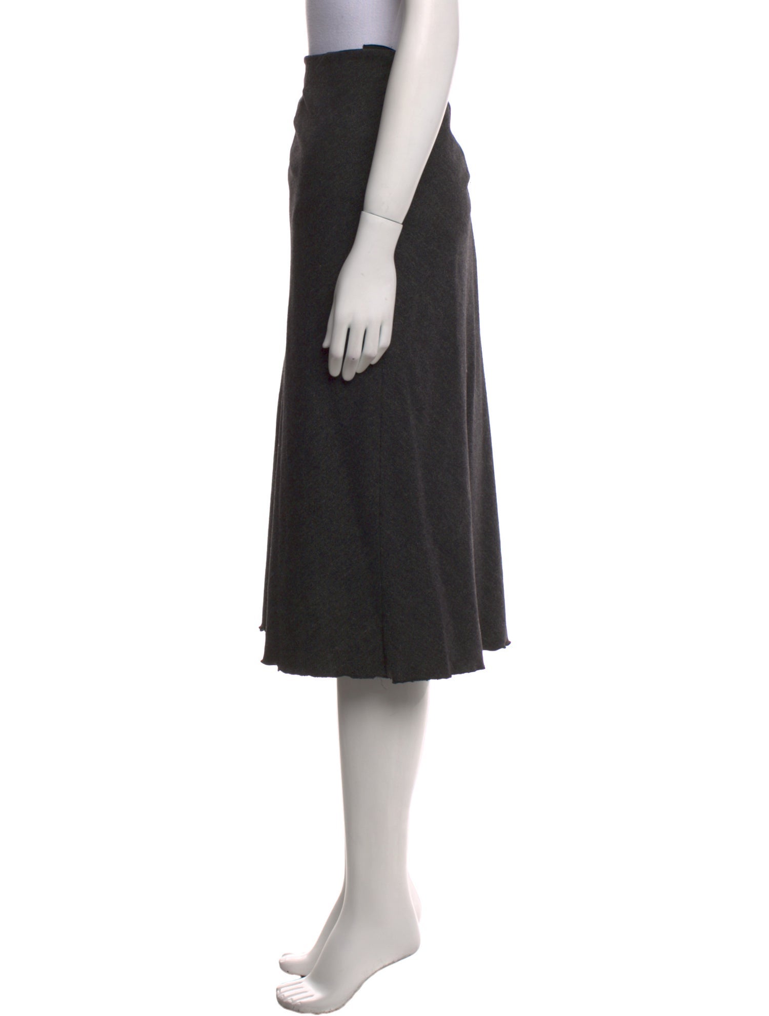 Weekend Max Mara Virgin Wool Knee-Length Skirt