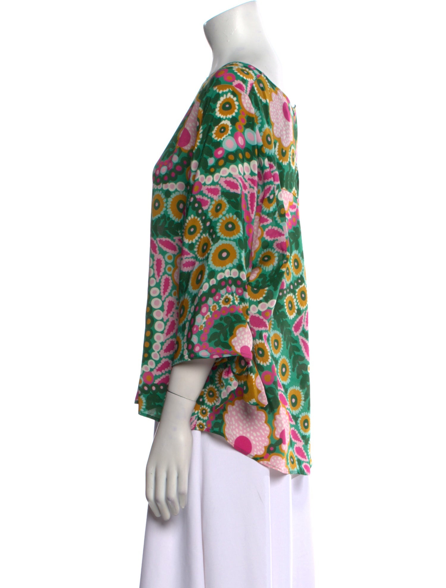 Weekend Max Mara Silk Printed Blouse w/ Tags