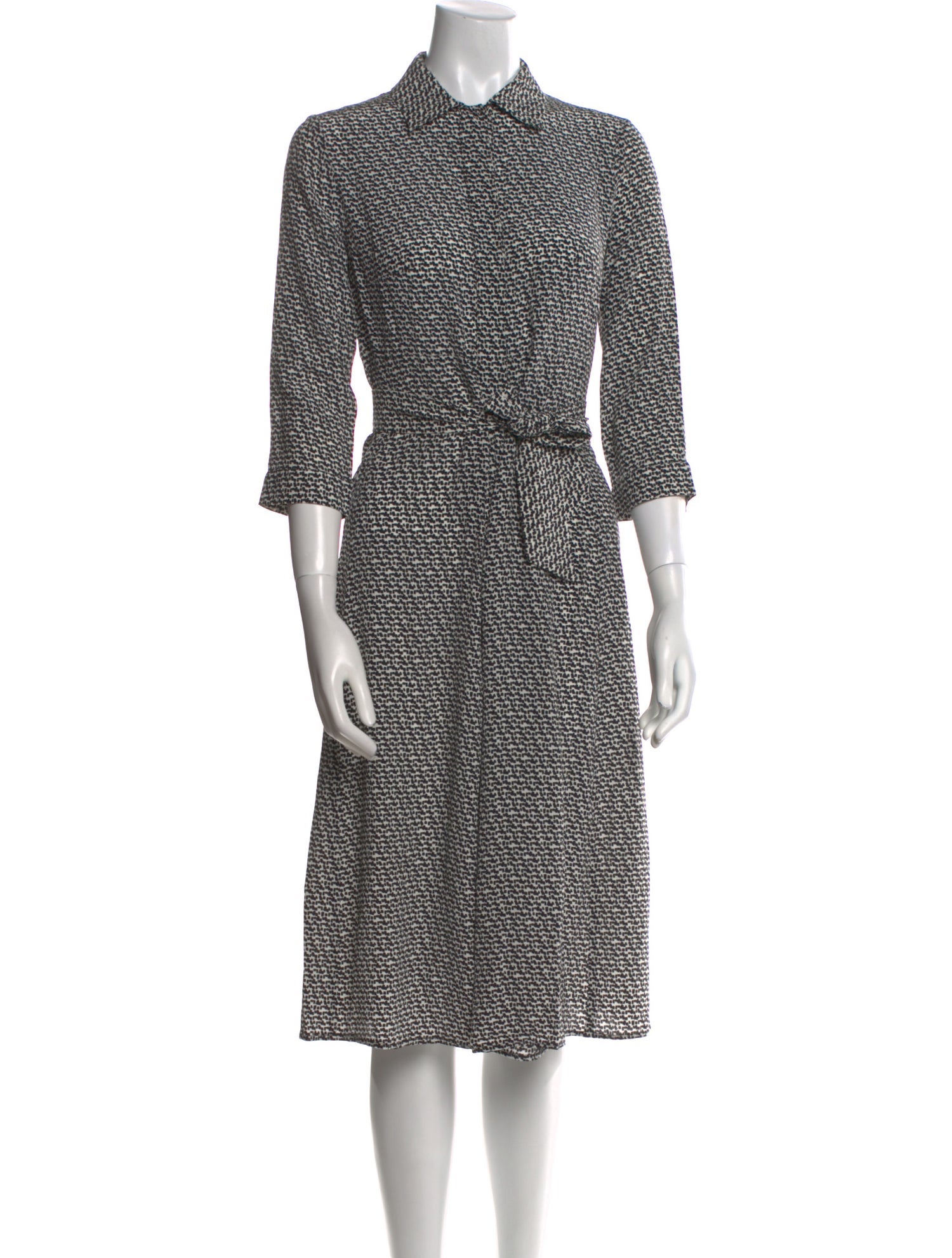 Weekend Max Mara Silk Midi Length Dress