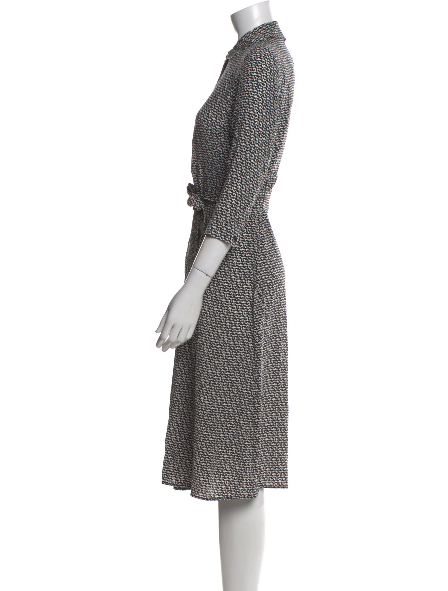 Weekend Max Mara Silk Midi Length Dress