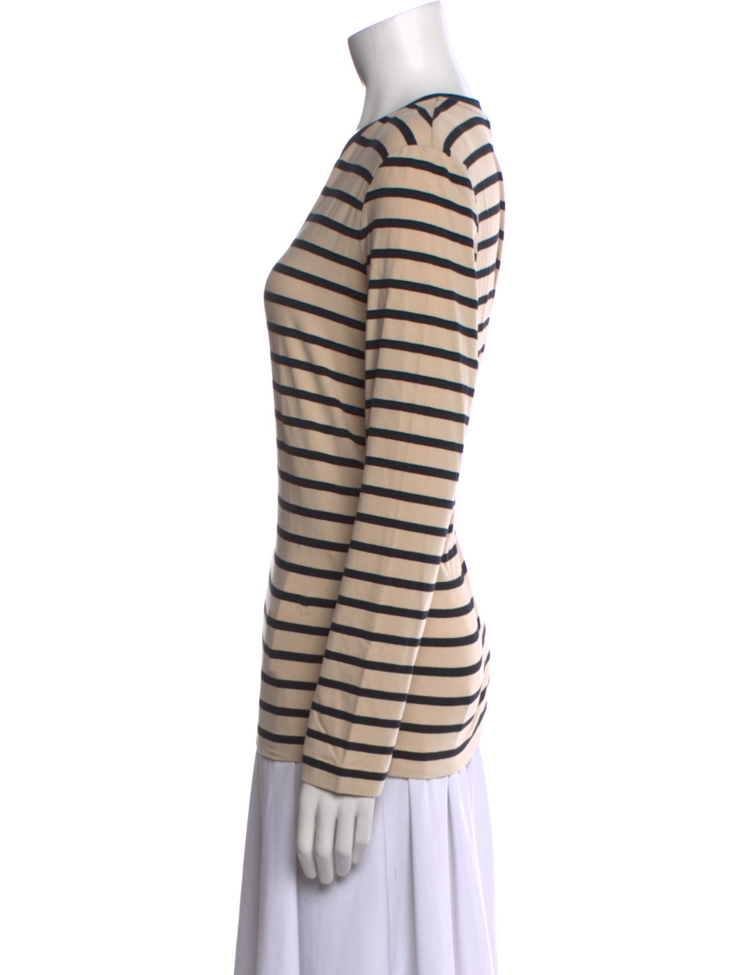 Weekend Max Mara Striped Crew Neck Sweatshirt w/ Tags