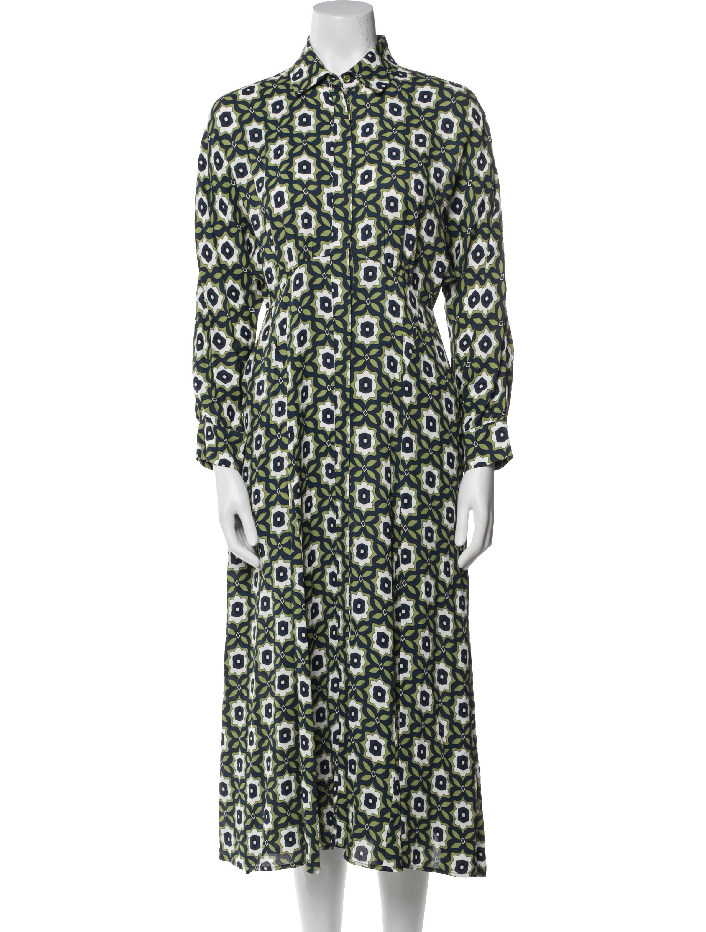 Weekend Max Mara Printed Long Dress w/ Tags