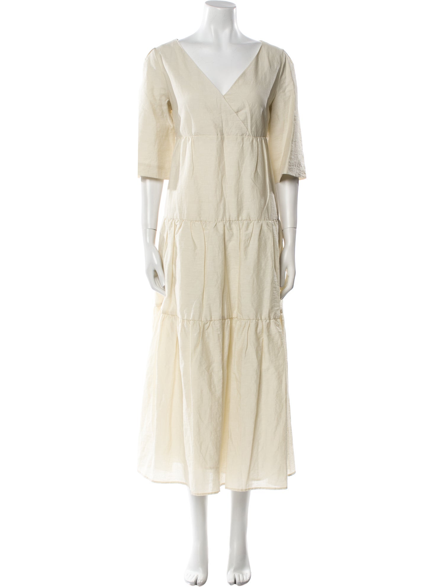 Weekend Max Mara V-Neck Long Dress