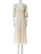 Weekend Max Mara V-Neck Long Dress