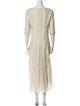 Weekend Max Mara V-Neck Long Dress