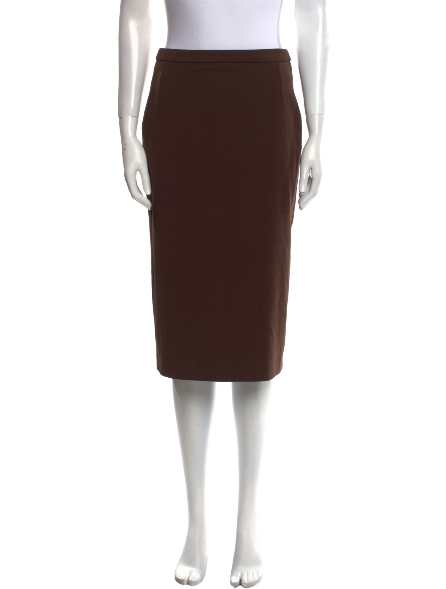 Weekend Max Mara Cutout Accent Knee-Length Skirt