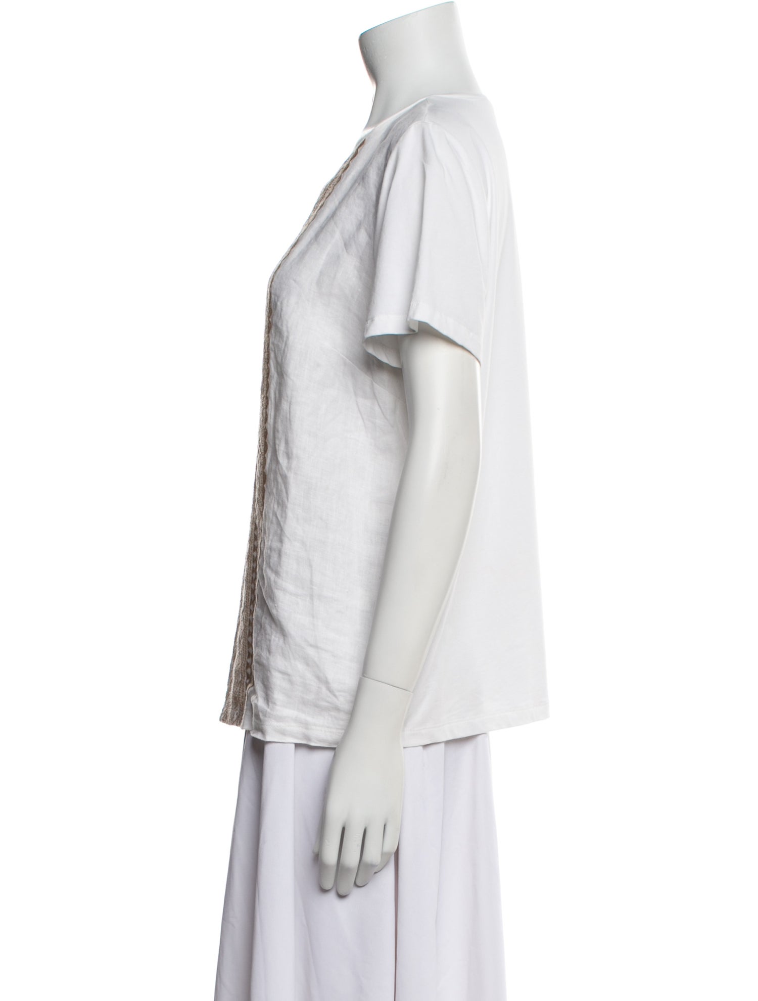 Weekend Max Mara Graphic Print Scoop Neck T-Shirt