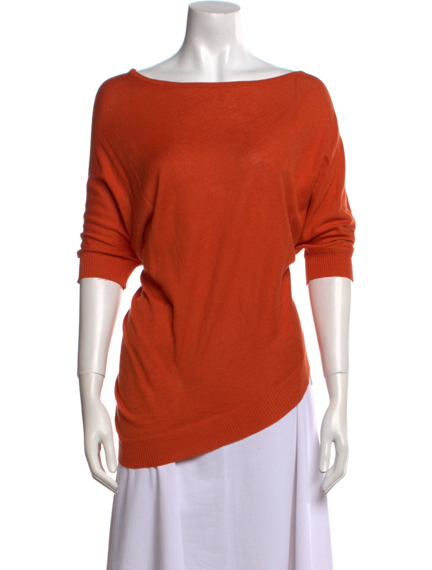 Weekend Max Mara Silk Bateau Neckline Sweater