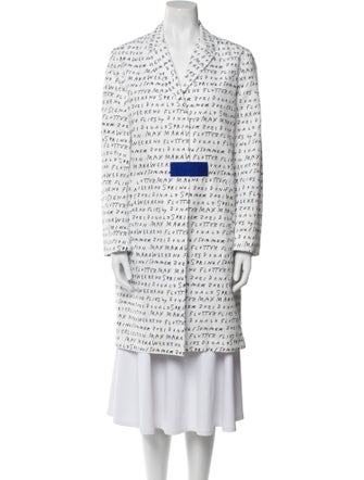 Weekend Max Mara Tweed Pattern Coat