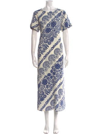 Weekend Max Mara Printed Long Dress