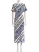 Weekend Max Mara Printed Long Dress
