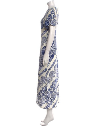 Weekend Max Mara Printed Long Dress