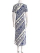 Weekend Max Mara Printed Long Dress